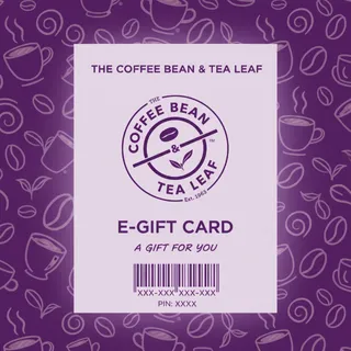 $40.50 USD Coffee Bean And Tea Leaf eGift Card