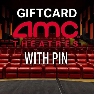 $25.00 USD AMC GIFT CARD