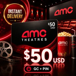 $50.00 USD AMC GIFT CARD 