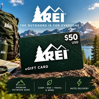 $50.00 USD REI Gift Card (USD) – eGift Card | Auto Delivery | 