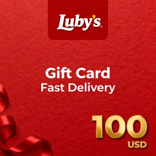 $100.00 USD LUBY’S  GIFT CARD 🔥🎁🔥