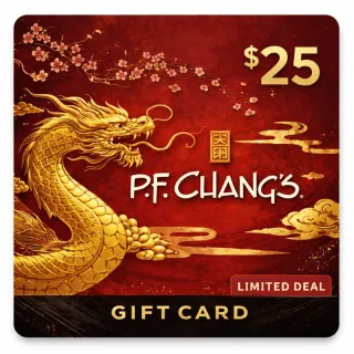 $25.00 USD  PF Chang's