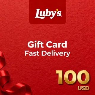 $100.00 USD LUBY’S  GIFT CARD 🔥🎁🔥