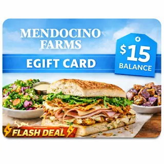 $15.00 USD Mendocino Farms eGIFT CARD