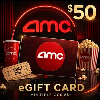 $50.00 AMC Gift Cards Bundle