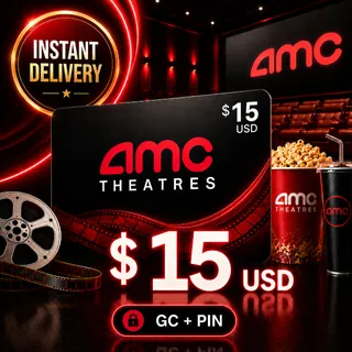 $15.00 USD AMC GIFT CARD 