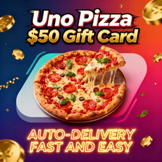 $50.00 USD Uno Pizza Gift Card