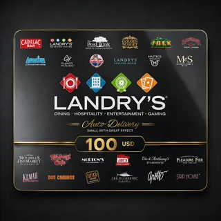 $100.00 USD LANDRYS EGIFT CARD