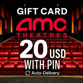 $20.00 USD AMC GIFT CARD  Auto-Delivery