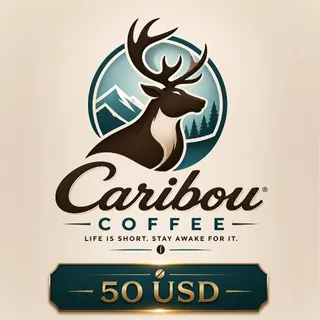 $50.00 USD Caribou Coffee eGift Card