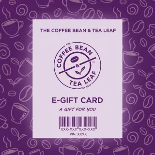 $47.60 USD Coffee Bean And Tea Leaf eGift Card