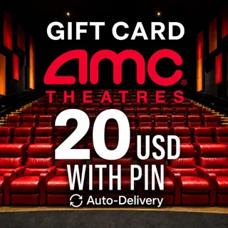 $20.00 USD AMC GIFT CARD  Auto-Delivery