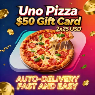 $50.00 USD Uno Pizza Gift Card
