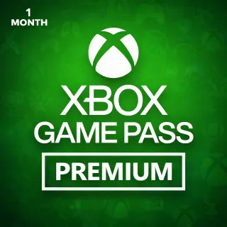 Xbox Game Pass Premium 1 Month Trial Global