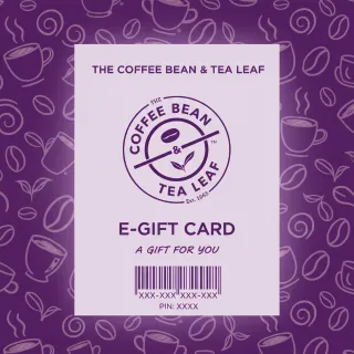 $22.00 USD Coffee Bean And Tea Leaf eGift Card