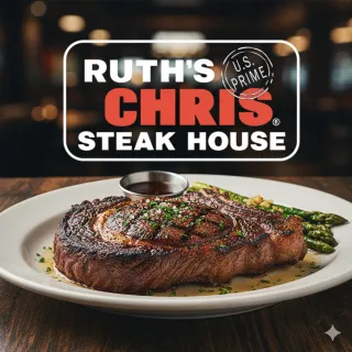 $200.00 USD RUTH CHRIS STEAKHOUSE⚡