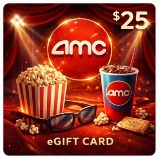 $25.00 USD AMC eGIFT CARD