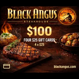 $100.00 USD Black Angus
