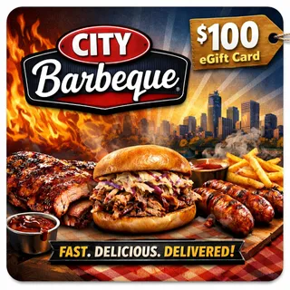 $100.00 USD City Barbeque eGift card 