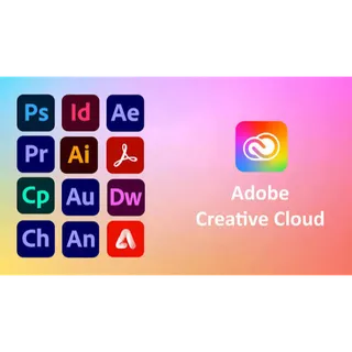 Adobe Creative Cloud - 6 Month Invitation + Full Warranty