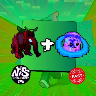 Divine | Strawberry Elephant + Galactio Fantasma - Escape Tsunami For Brainrots