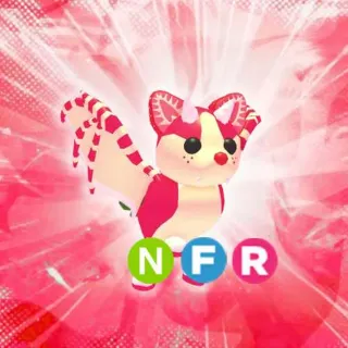 NFR Strawberry Bat Dragon (Neon) Adopt Me