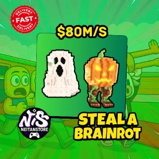 SECRET | Spooky and Pumpky (80M/s) - Steal a Brainrot