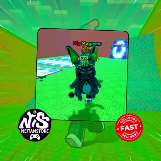 NEW! Infinity | BIG Diamond Magmew (Random Level) - Escape Tsunami For Brainrots!