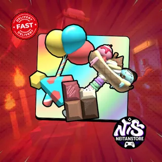 Party Balloons + Ice-Cream Duo | FTF Legendary - Flee the Facility