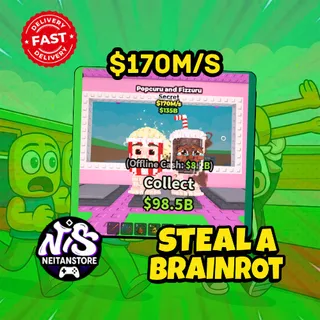 SECRET | Popcuru and Fizzuru (170 M/s) - Steal a Brainrot