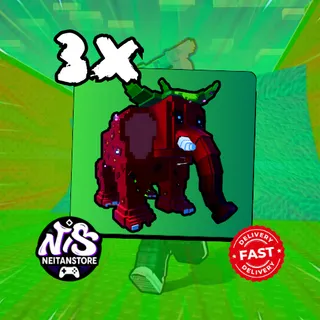 Divine | 3x Strawberry Elephant - Escape Tsunami For Brainrots