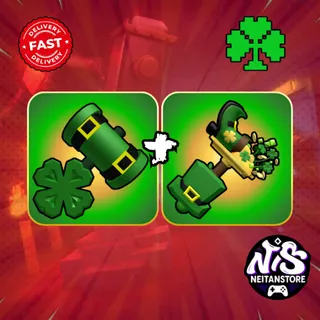 Lucky Duo: Lucky Top Hat + Leprechaun Boot | FTF Legendary - Flee the Facility