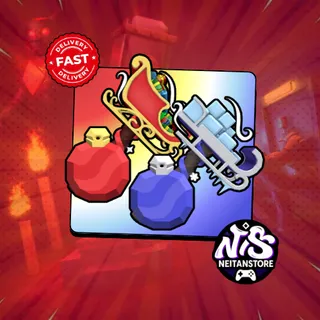 Sleigh Duo: Ice Sleigh + Santa's Sleigh | FTF Legendary - Flee the Facility