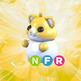 NFR Golden Hamster Neon Adopt Me