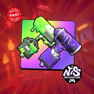 Paint Bundle: Spraying Can + Painting Roll | FTF Epic - Flee the Facility