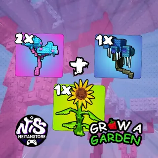 2x Candy Blossom + 1x Moon Blossom + 1x Sunflower - VNG Account | Grow a Garden - Immediate Delivery