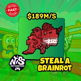 SECRET | Flame Eviledon (189 M/s) - Steal a Brainrot