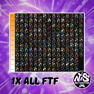 ALL FTF Sets ( Legendary / Epic / Rare / Common ) - 177 Sets