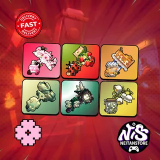 2026 Spring Bundle: Strawberry Fields + Sakura Parasol + Lily of the Valley + (...) | FTF Legendary - Flee the Facility