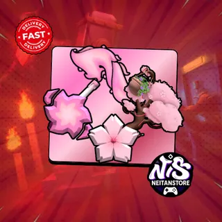 Pink Cute Duo Bundle: Devilish + Cherry Blossom Sets | Legendary - Flee the Faciity