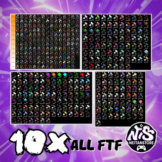 10x ALL FTF Sets ( Legendary / Epic / Rare / Common ) 4000+ Sets : New Sets Included - Flee the Facility