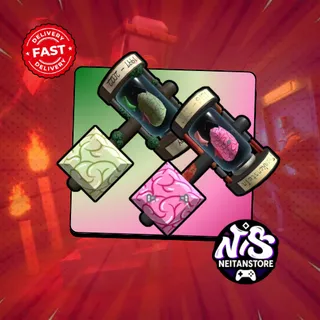 Brain Jar Duo Bundle : Zombie's Brain Jar + Frankenstein Brain Jar | FTF Epic - Flee the Facility