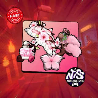 Sakura Parasol + Cherry Blossom | FTF Legendary - Flee the Facility