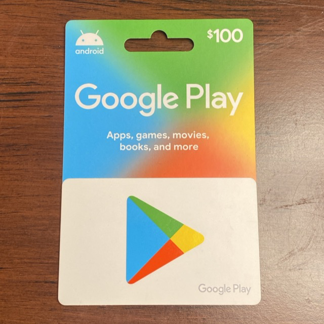 $100 Google Play gift card for under $80 shipped (20% off)