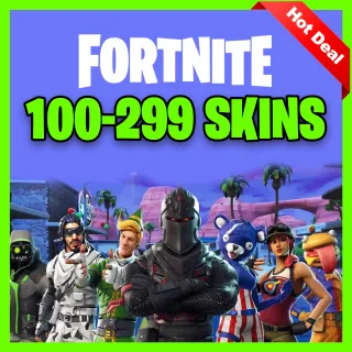 100-299 SKINS FORTNITE RАNDОМ AССОUNT - PC/PSN/XBOX/NINTENDO - FULL ACCESS ✅