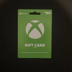 Xbox gift card 