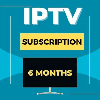 Iptv Subscription 6 months Worldwide  All Devices