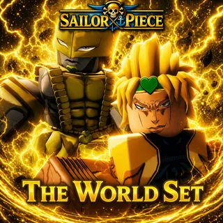 The World Set (Dio) + F Move - Sailor Piece