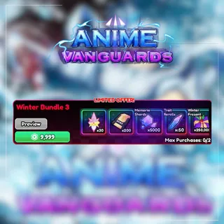 Winter Bundle 3 - Anime Vanguards