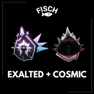 100X Exalted Relic + 100X Cosmic Relic - FISCH